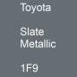 Preview: Toyota, Slate Metallic, 1F9.